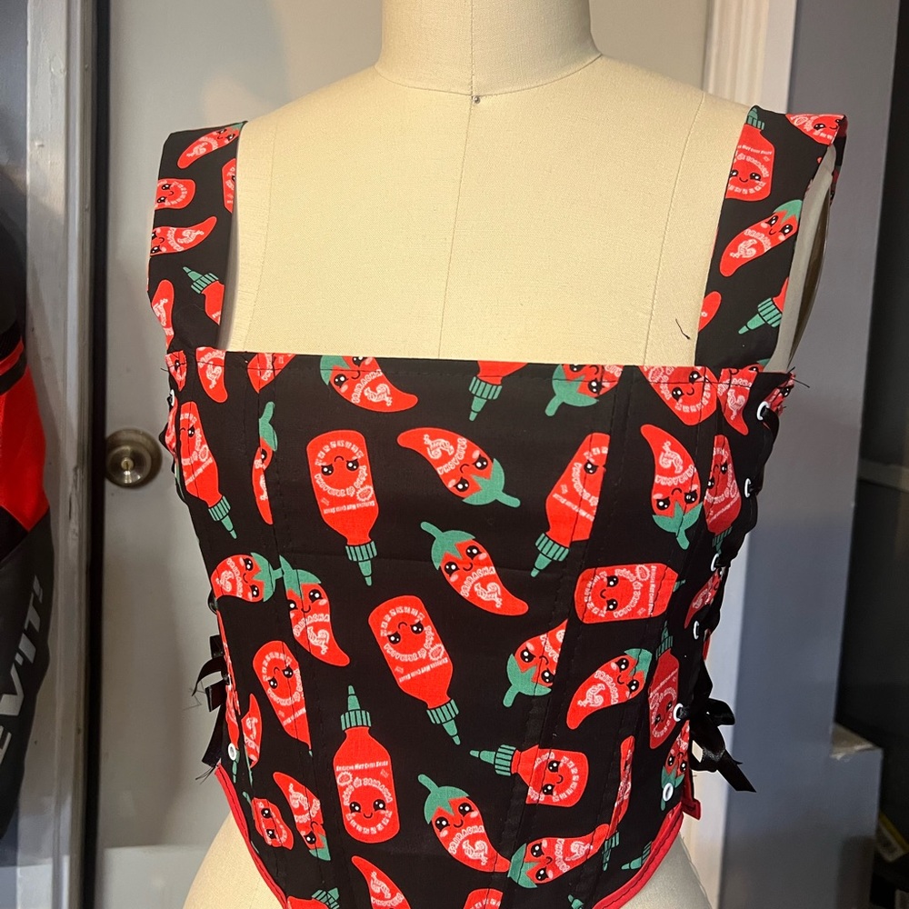 Sriracha x Zombielooks Corset top